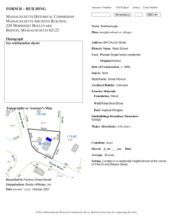 Church St. #264 - Town of Northborough