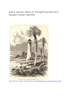 History of the Lighthouse Service in Mayport