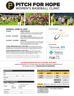 pitch for hope - A Glimmer of Hope Foundation