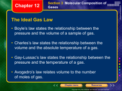 5 - Molecular Composition of Gases