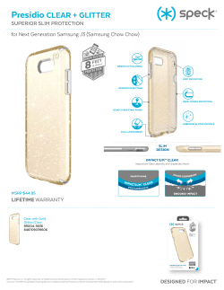 Presidio CLEAR + GLITTER