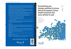 Everything you always wanted to know about European Union