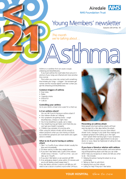 October 2014 - Airedale NHS Foundation Trust