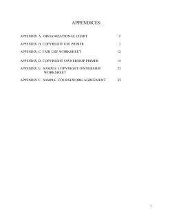 Copyright Apendices - Winston