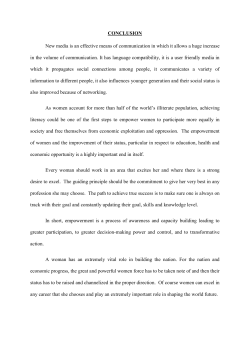 CONCLUSION New media is an effective means of