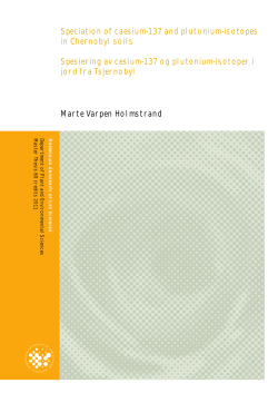 Speciation of caesium-137 and plutonium-isotopes in