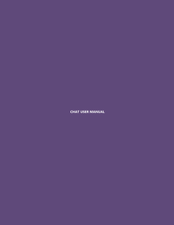 chat user manual