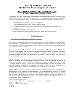 Paper - Texas City Attorneys Association