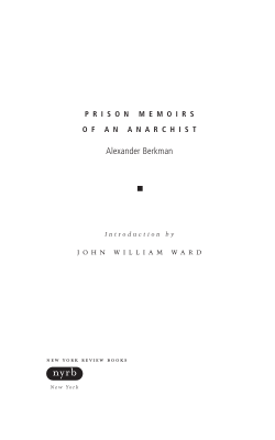 Prison Memoirs of an Anarchist Introduction