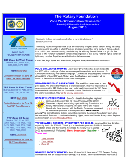 August 2010 Newsletter