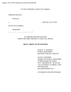 Kelsey`s Reply Brief - Juvenile Law Center