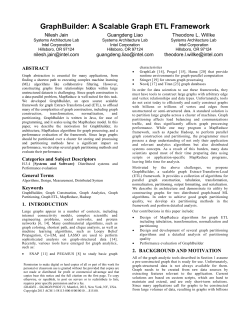 GraphBuilder: A Scalable Graph ETL Framework