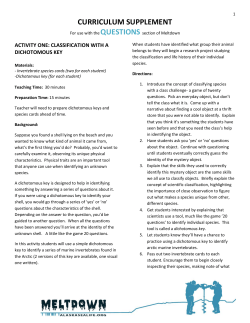 curriculum supplement - Alaska Sealife Center