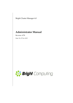 Administrator Manual - Support
