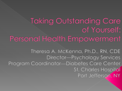 Personal Health Empowerment - American Heart Association