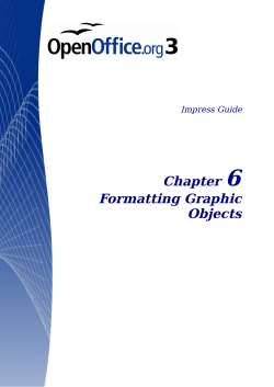 Formatting Graphic Objects