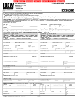 Loan Application