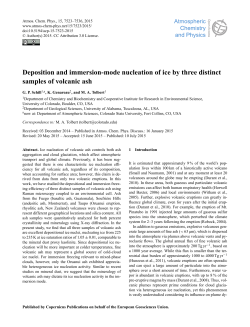 Deposition and immersion-mode nucleation of ice by three distinct