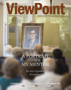 A PORTRAIT - Pacific Union College