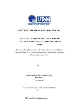- Universiti Teknikal Malaysia Melaka Repository