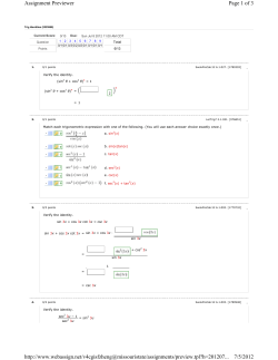 Page 1 of 3 Assignment Previewer 7/5/2012 http://www.webassign