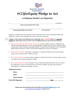 123forEquity Pledge to Act