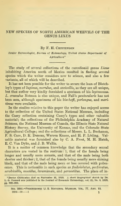 Proceedings of the United States National Museum