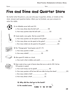 Five and Dime and Quarter Store