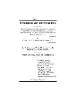 Petition - SCOTUSblog