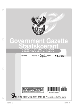 GG- Publication of the GFETQSF and HEQSF of the NQF
