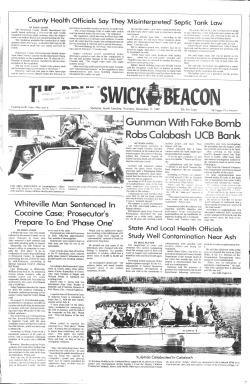 RobsCal abash U - North Carolina Newspapers