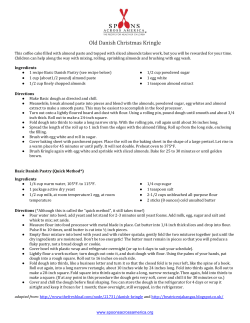 Old Danish Christmas Kringle