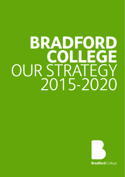 Our Strategy 2015-2020