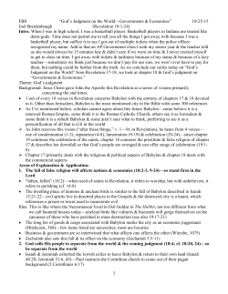 Sermon Notes