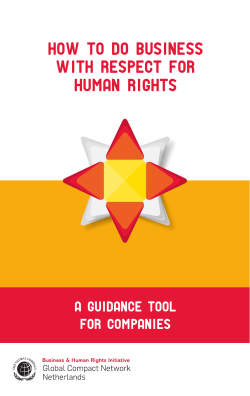 how to do business with respect for human rights