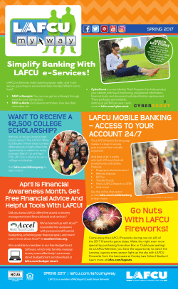 Simplify Banking With LAFCU e