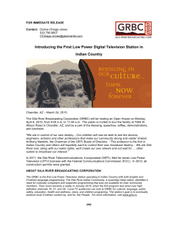 Introducing the First Low Power Digital Television Station in Indian