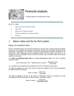 Financial Analysis
