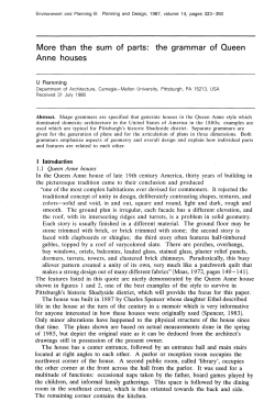 More than the sum of parts: the grammar of Queen Anne houses