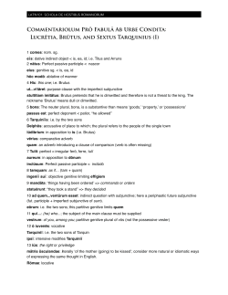 FAUC Notes Lucretia 1