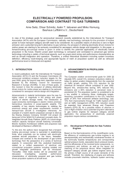Electrically Powered Propulsion: Comparison and Contrast