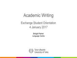 Academic Writing