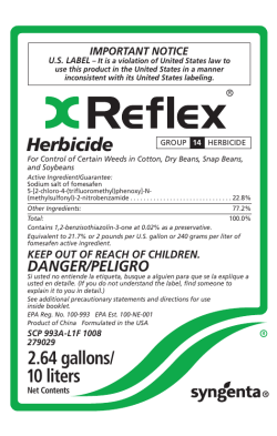Herbicide 2.64 gallons/ 10 liters