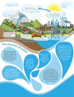 Over the years our water environment has been subjected to