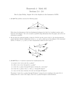 Homework 4 - UCSD Math Department