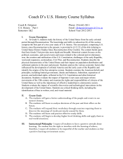 English I - Rogers ISD