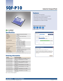 SQF-P10 - Advantech
