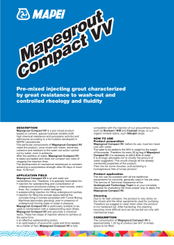 Mapegrout Compact VV Mapegrout Compact VV