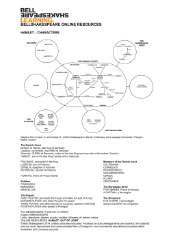 Key character profiles