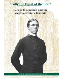 Attended the Virginia Military Institute